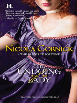cover image of The Undoing of a Lady